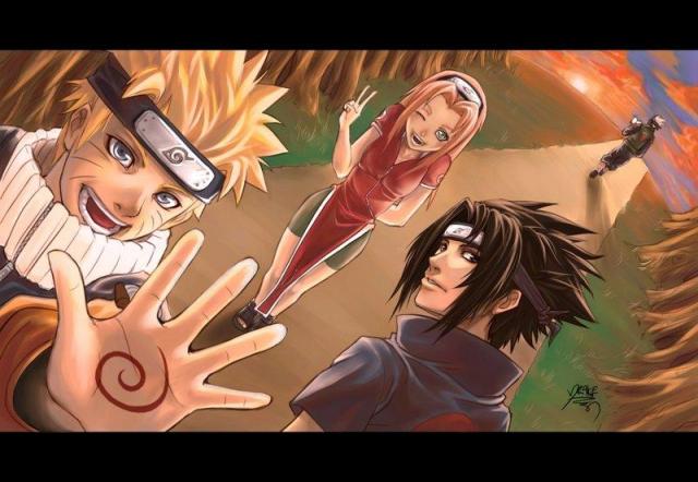 Team 7 leaving for a mission